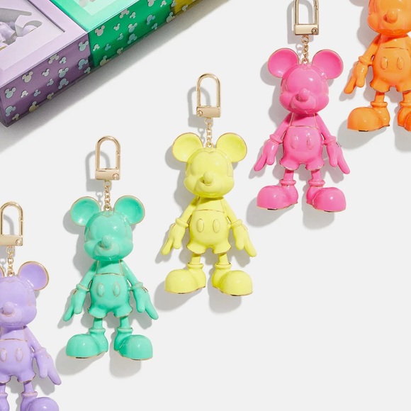 NWT Collector’s Mickey Mouse bag charm by BaubleBar in sweet yellow - Picture 3 of 16